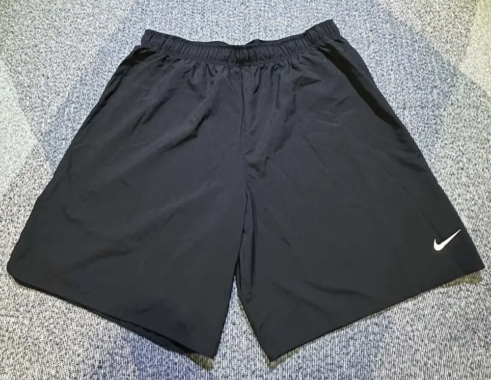 Nike Men's Dri-FIT Woven Athletic Training Shorts Black